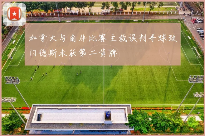 加拿大与南非比赛主裁误判手球致门德斯未获第二黄牌